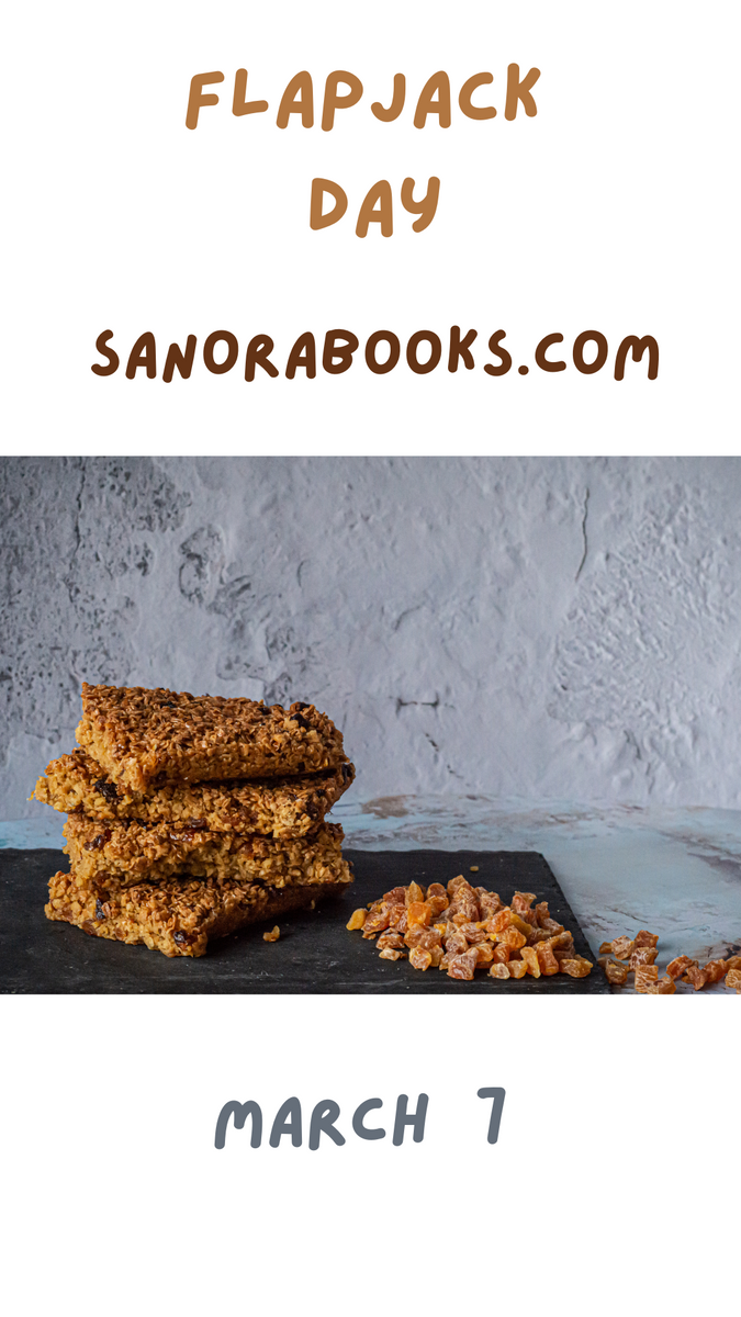 Flapjack Day! March 7, 2024 sanora books