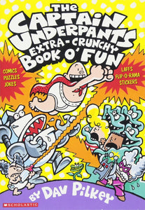 Captain Underpants Extra Crunchy Book O' Fun Paperback Used  PL00141-02-10-2019-4.99-U