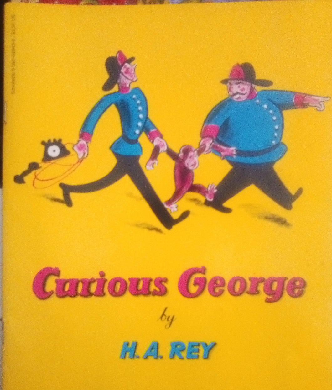 Curious George by H.A. Rey (Paperback) Used ISBN 0-590-02043-9