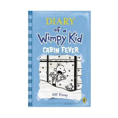 Diary of a Wimpy Kid Cabin Fever by Jeff Kinney (Hardcover) Used ISBN 978-1419741913