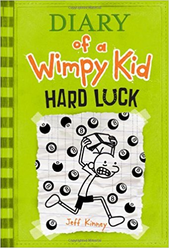 Diary of a Wimpy Kid Hard Luck by Jeff Kinney (Hardcover) Used ISBN 978-1419711329