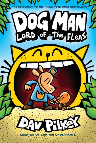 Dog Man: Lord of the Fleas:  (Dog Man #5)  by Dav Pilkey (Hardcover) Used ISBN 978-0-545-93517-3