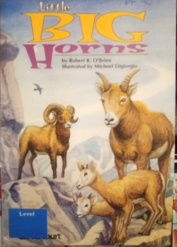 Little Big Horns, On Level Grade 4 by Robert R. O'Brien (Paperback) Used