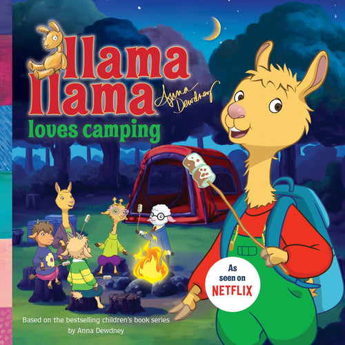 Llama Llama Loves Camping by Anna Dewdney (Paperback) New