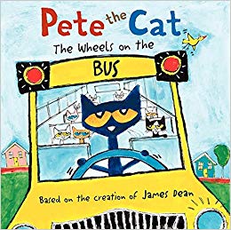 Pete the Cat: The Wheels on the Bus by James Dean (Paperback) New