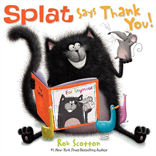 Splat Says Thank You! (Splat the Cat) Hardcover Used