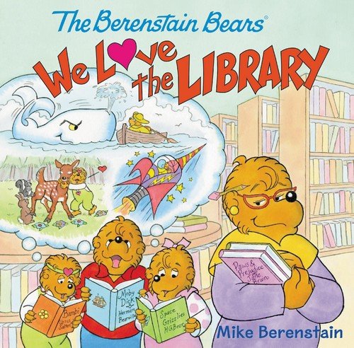 The Berenstain Bears: We Love the Library Paperback Used